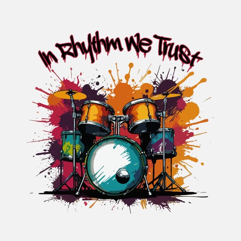 In Rhythm We Trust Drummer, Schlagzeug