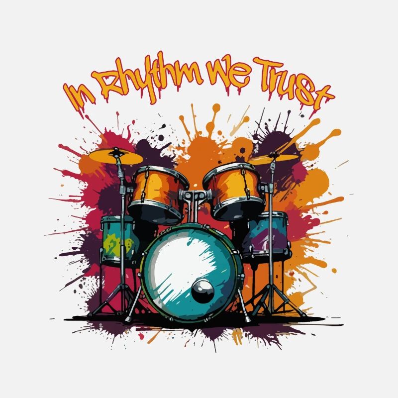 In Rhythm We Trust Drummer, Schlagzeug