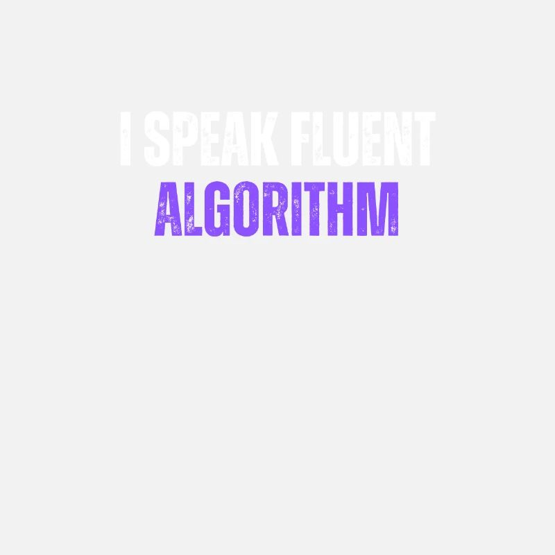 Je parle couramment Algorithme Codage Geek Codage amusant