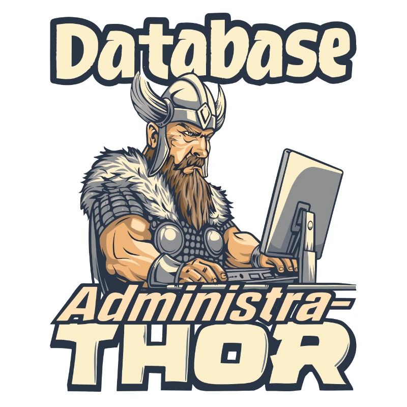 Viking Databaseadministra-thor Nerdy