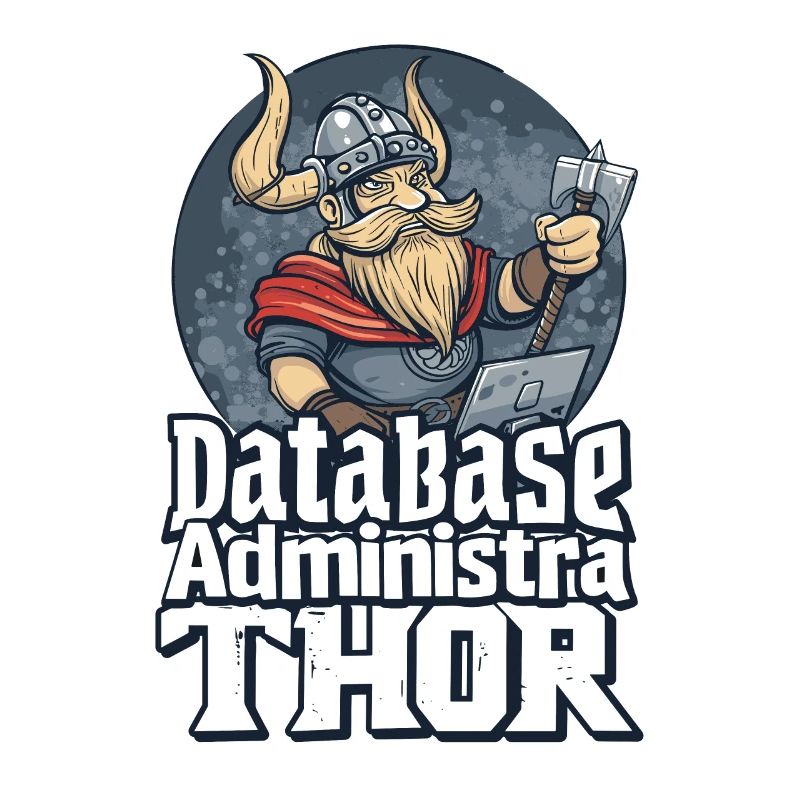 Viking Databaseadministra-thor Nerdy