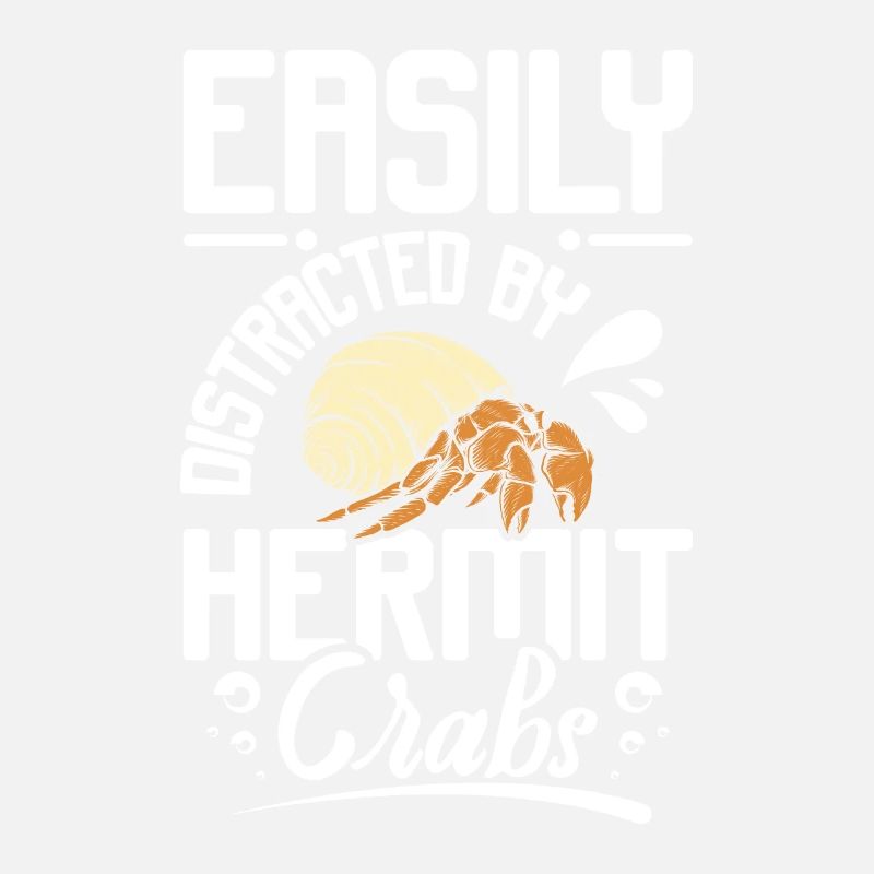 Easily distracted by hermit crabs