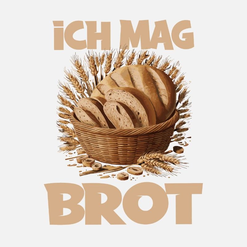 Ich mag Brot Bäcker Bäckerei