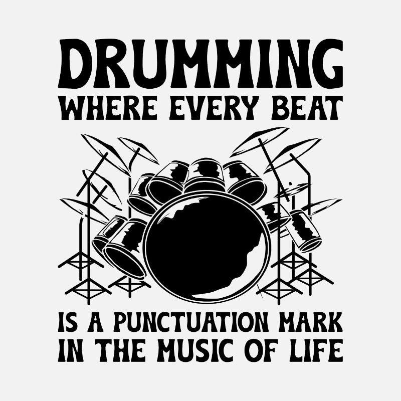 Drumming Where Every Beat Is A Punctuation Mark In