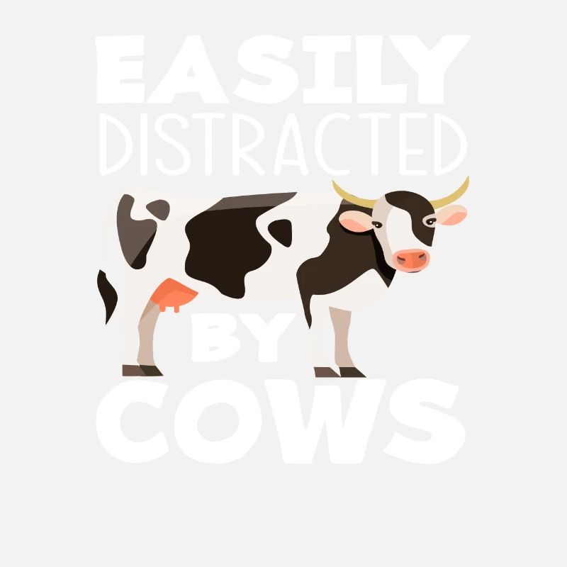 Easily distracted by cows