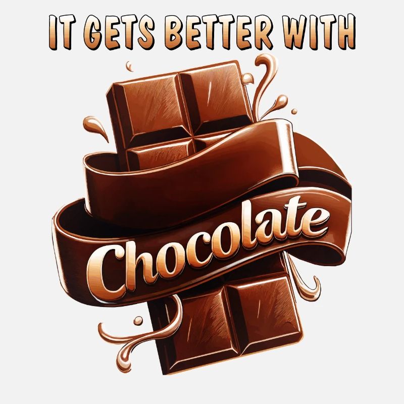 ÇA S’AMÉLIORE AVEC LE CHOCOLAT