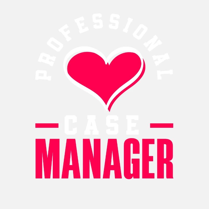 Professional Case Manager Heart Design
