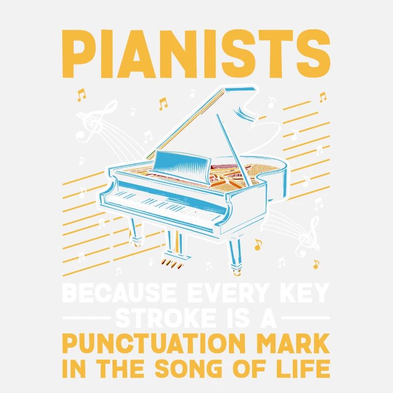 Pianistes parce que chaque trait de touche est une ponctuation