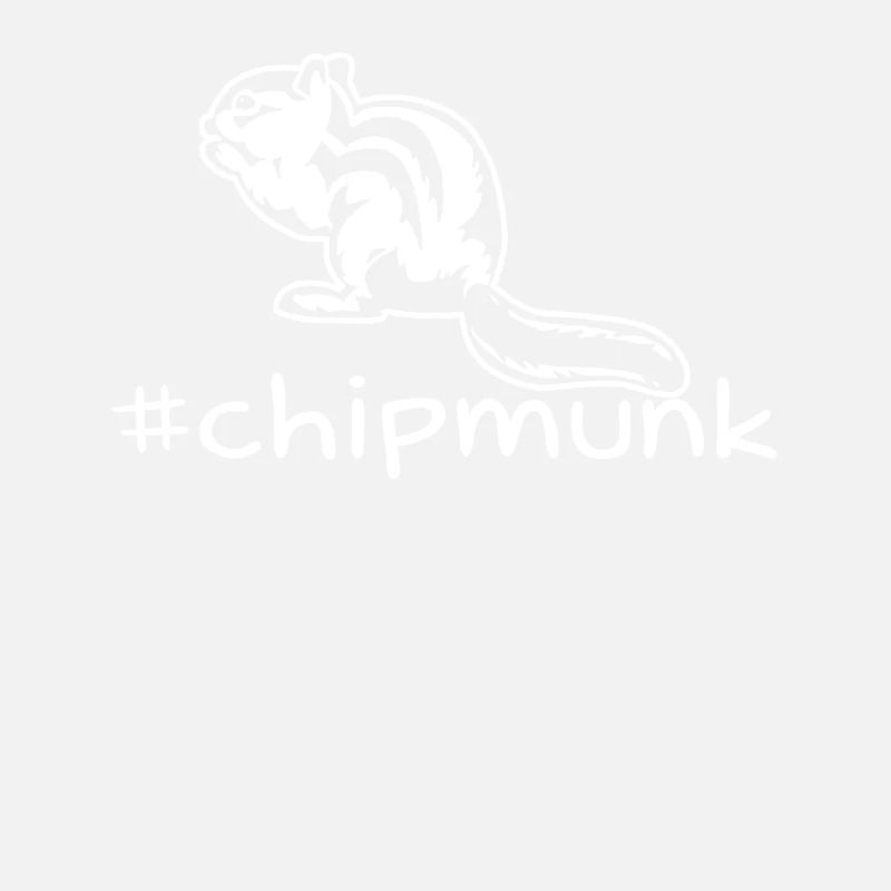 Funny Chipmunk Hashtag