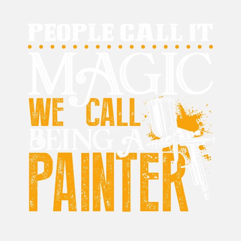 Painter Being A Painter