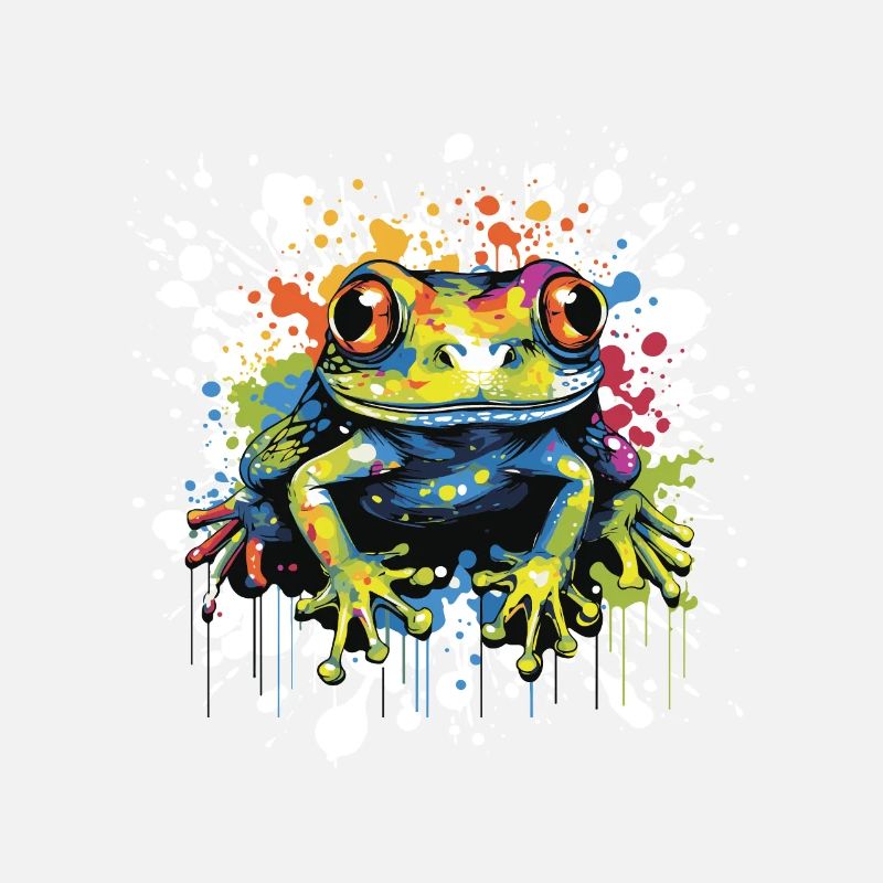 Frosch Pop Art