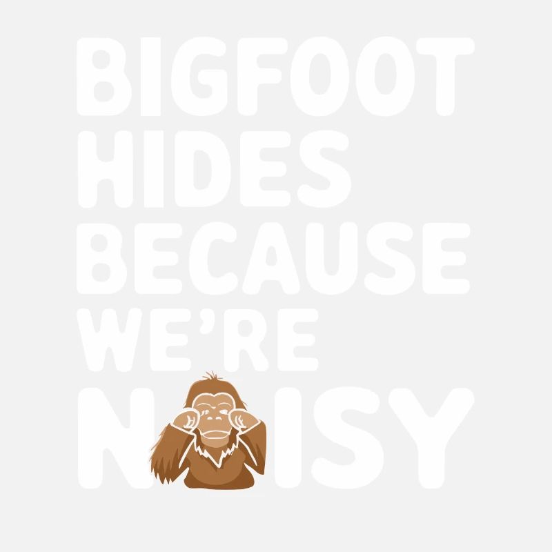 Bigfoot Believer Sasquatch Cryptid Forest Creature