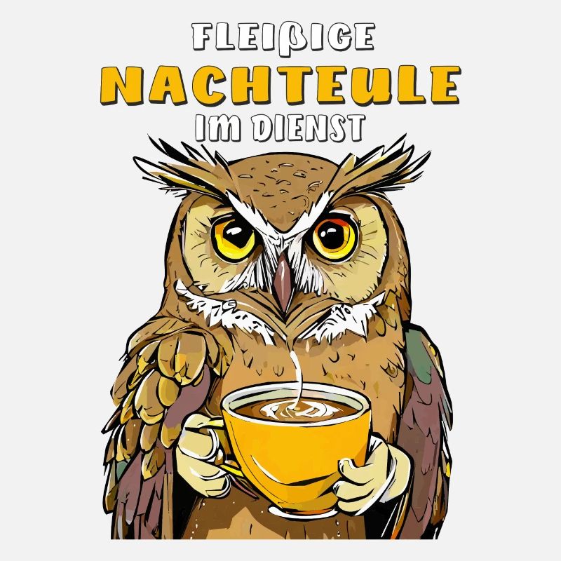 FLEIßIGE NACHTEULE IM DIENST