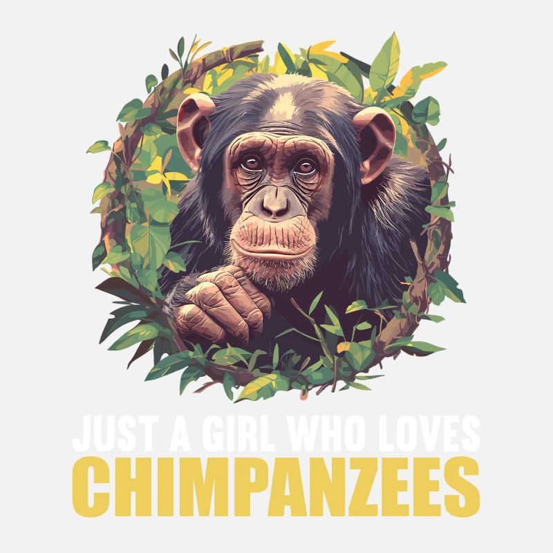 Chimpanzee Schimpansen Schimpanse