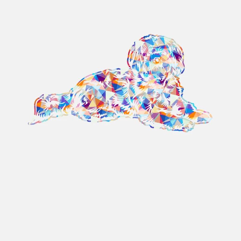 Lhasa Apso Geometric