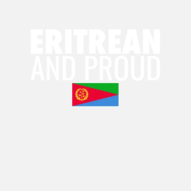 Érythréen et fier Érythrée Drapeau érythréen