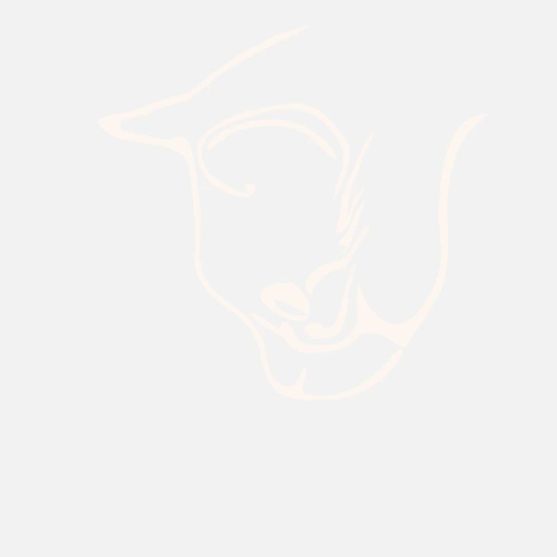 Conception graphique de visage de chat