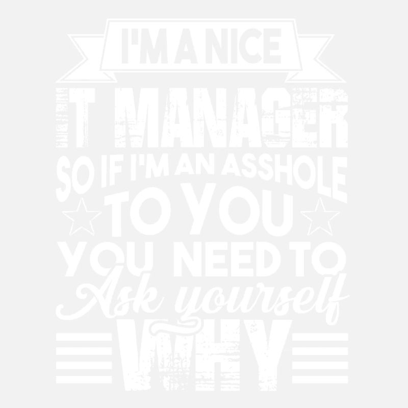 IT Manager I am A Nice IT Manager
