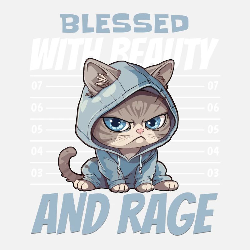 Katze Geschenk Ironie Sarkasmus Humor Geburtstag