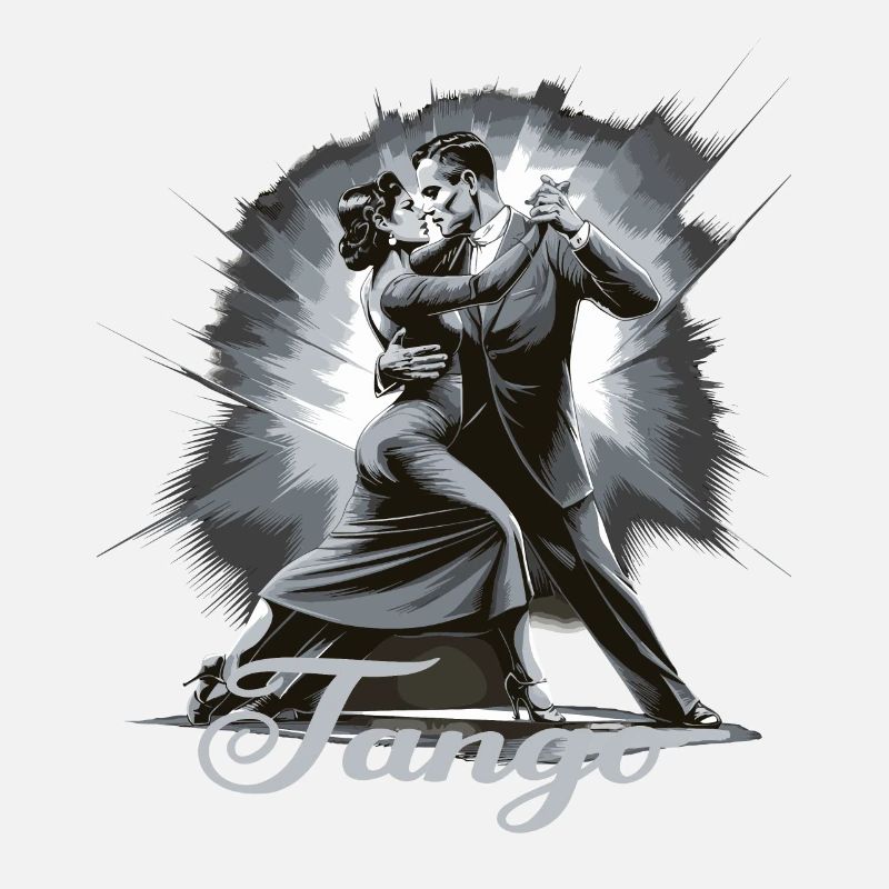 Tango Tanz für einen Tango Tänzer Tänzerinnen