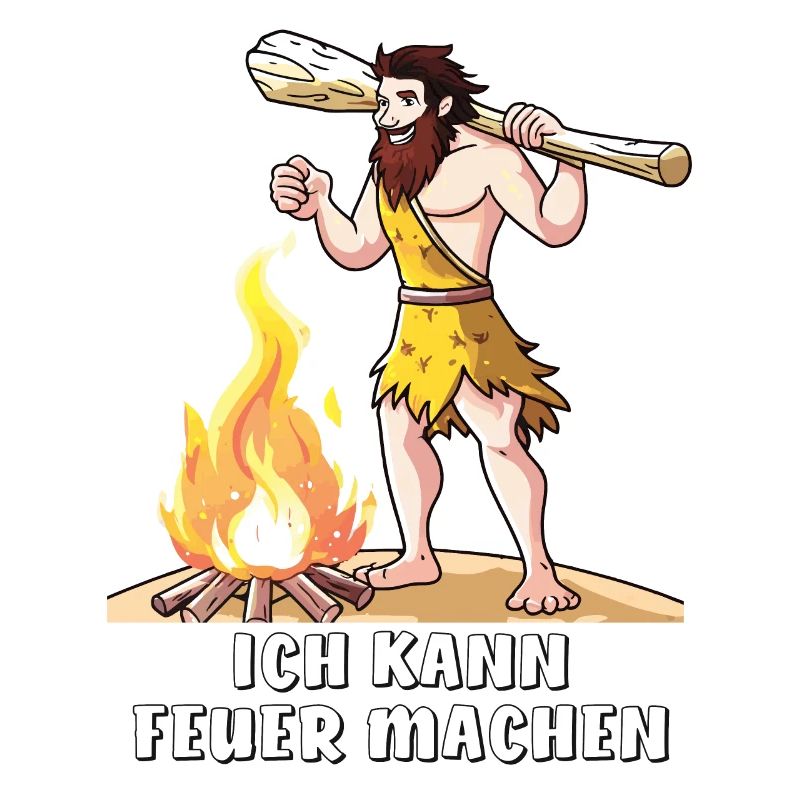 NEANDERTHAL I CAN MAKE FIRE