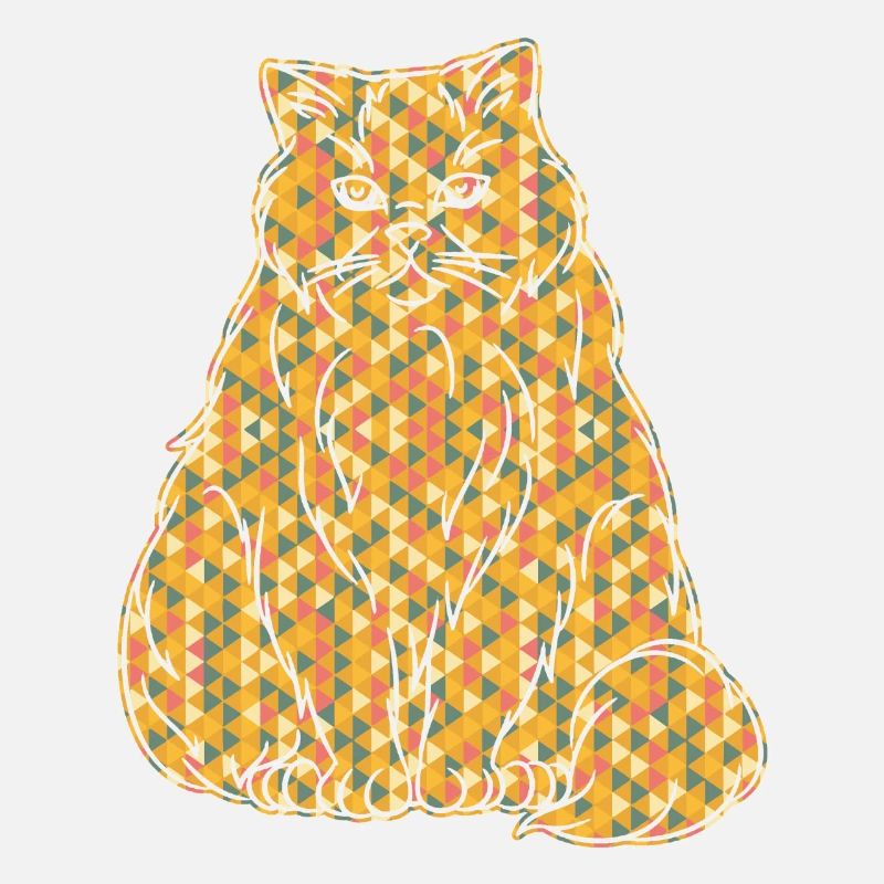 Himalayan Cat Himalayan Cat Geometric