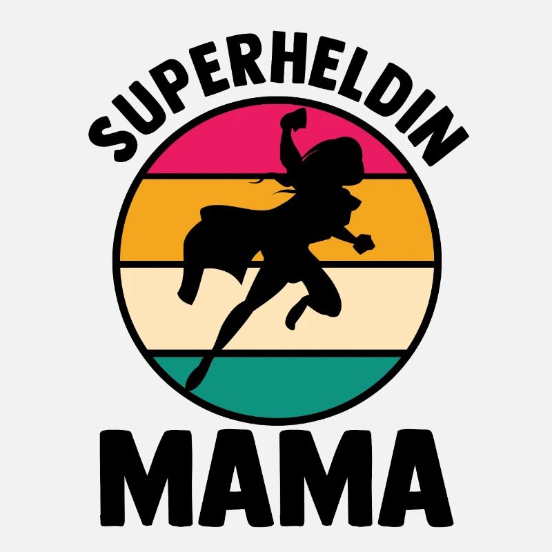 Mutter Superheldin Mama