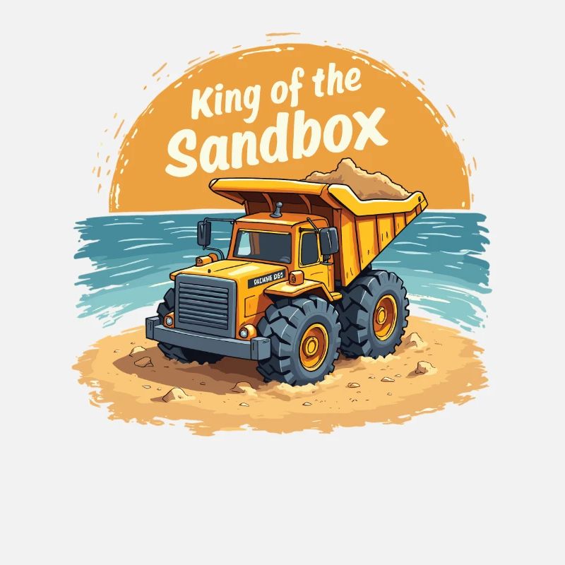 Le roi du bac à sable – Conception d’excavatrice pour les enfants
