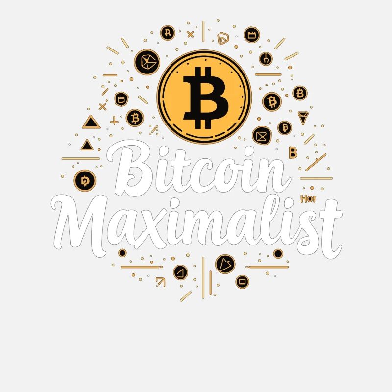 Bitcoin Maximalist – Stylisches Krypto Design