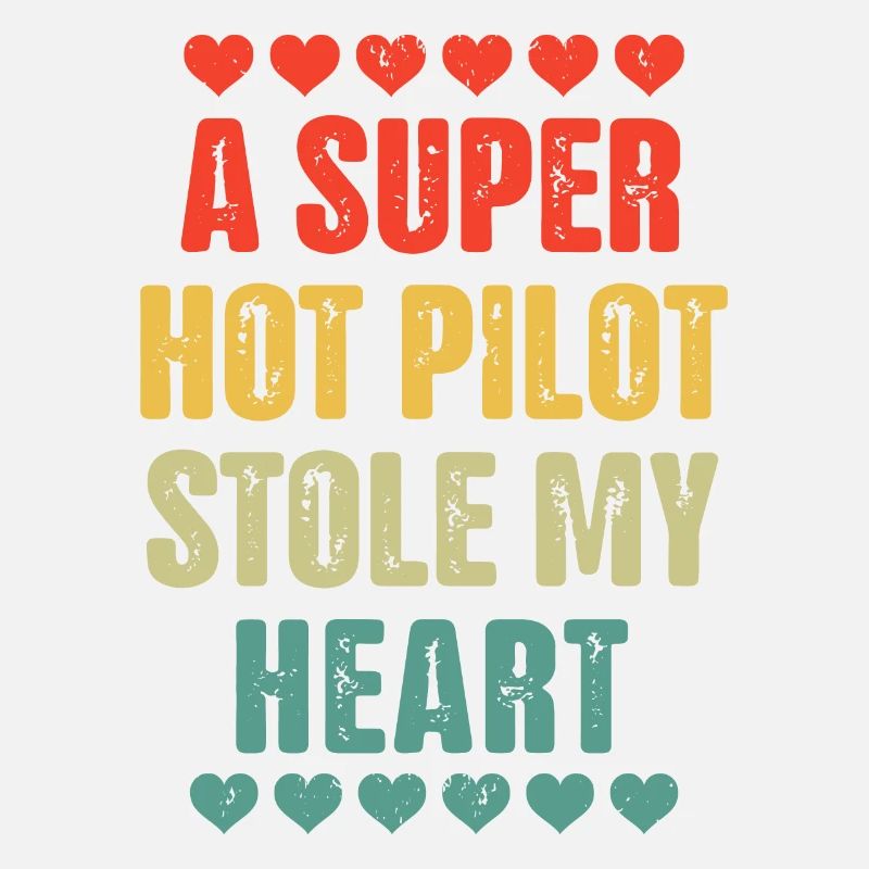 Retro Vintage Pilot Valentinstag Geschenk