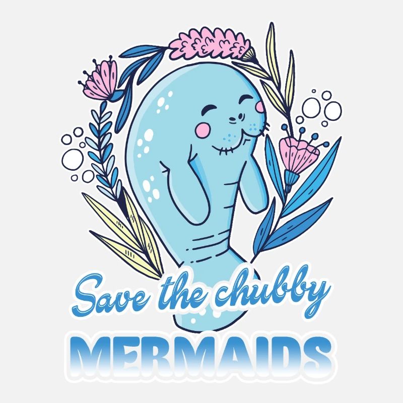 Manatee Save Chubby Mermaids