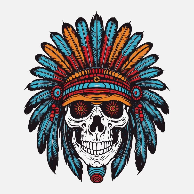 Crâne de chef indien Apache