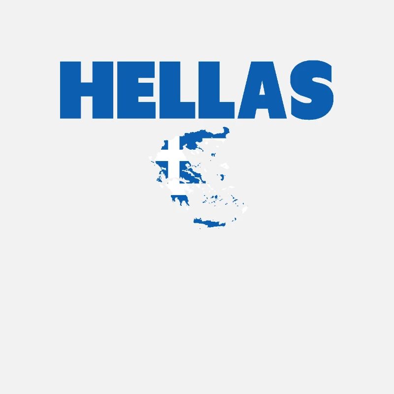 Hellas Grèce Carte Drapeau grec