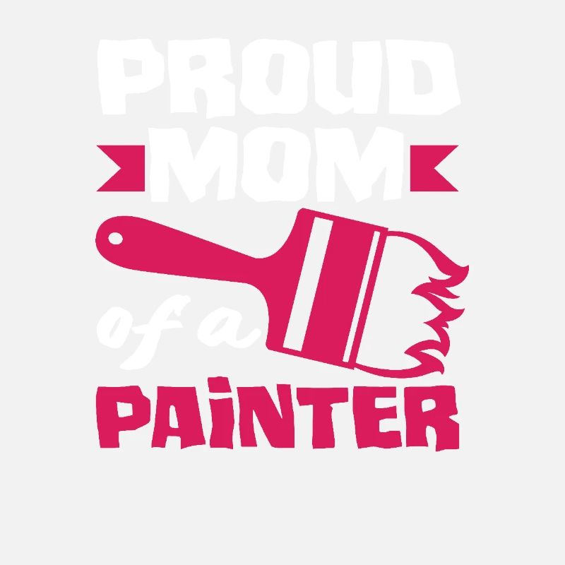 Fière maman d’un peintre