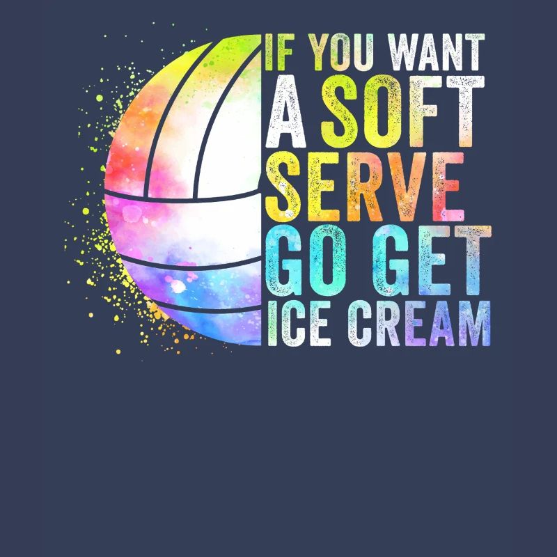 Wenn Sie ein Softeis wollen, holen Sie sich Eis