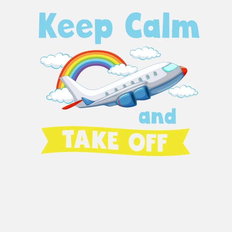 Keep Calm And Take Off Fun Vacation