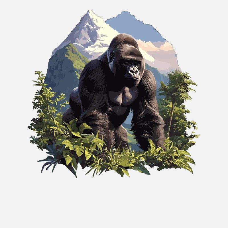 Mountain gorillas Mountain gorilla