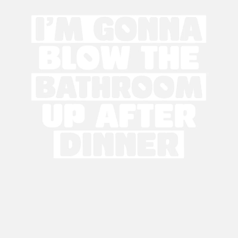 Ich Sprenge Das Badezimmer Nach Dem Abendessen