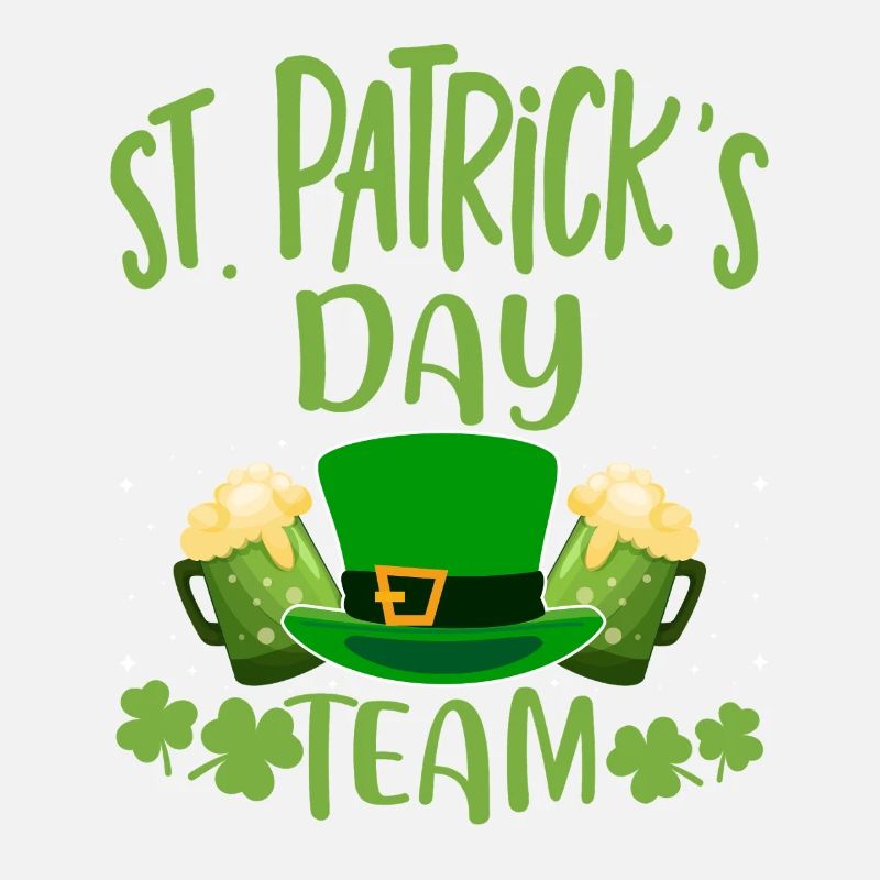 Saint-Patrick Team St Patrick Irlande Trèfle Bière