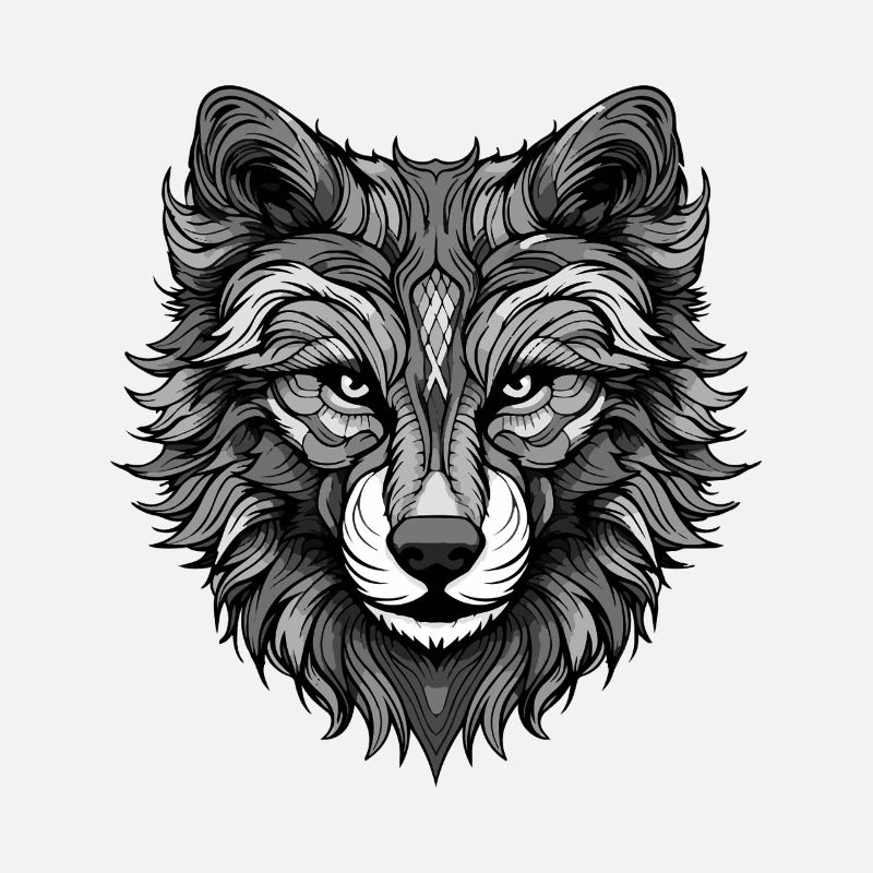 Wolf Portrait