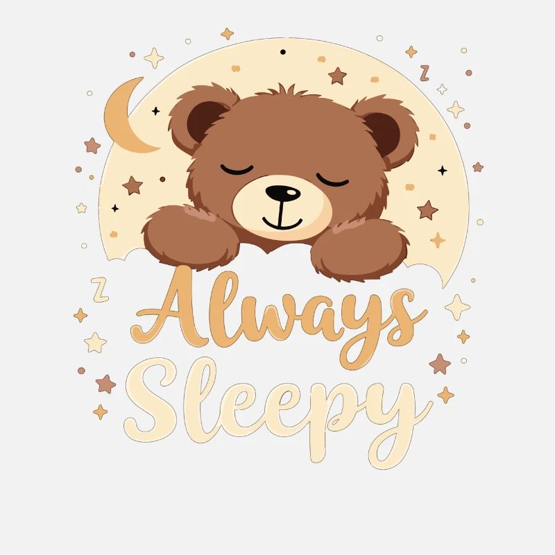 Cute Bear, Bear, Bear, Cute Sleep, Dreamer