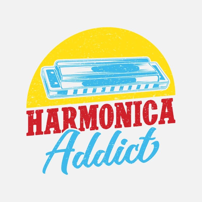 Drôle d’harmoniciste Harmonica Addict Harmonica
