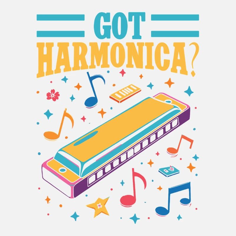 Funny Harmonica Player Got Harmonica