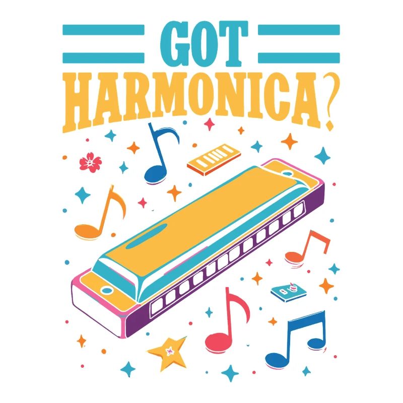 Funny Harmonica Player Got Harmonica