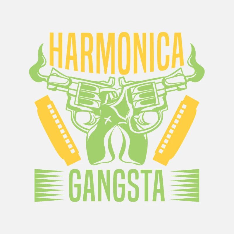 Drôle d’harmonica Harmonica Gangsta Harmonica