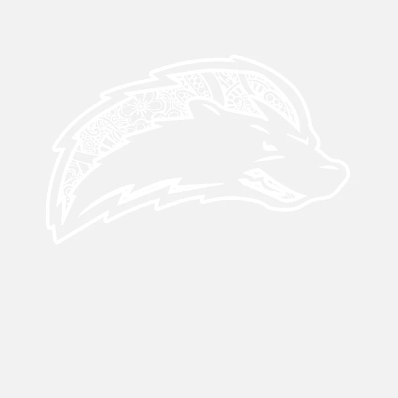 Honey Badger Honey Badger Floral Pattern