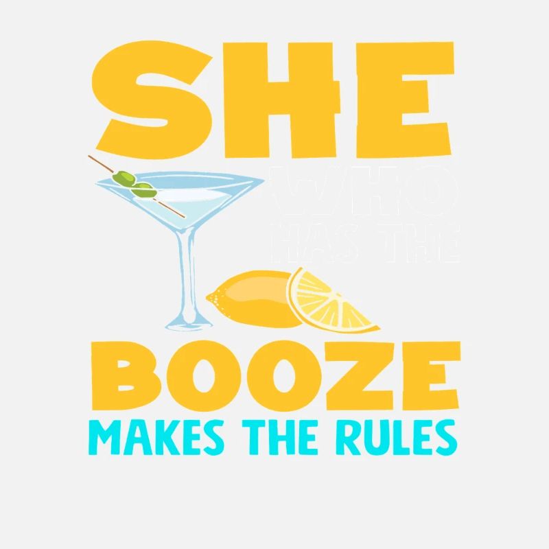 Bartender saying she makes the rules