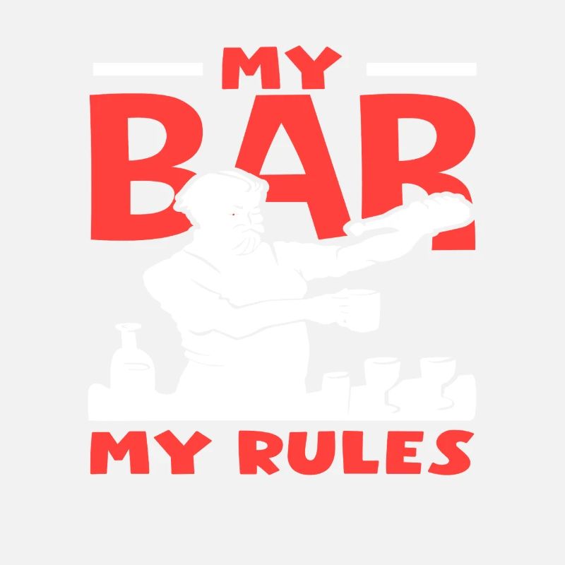 My Bear, My Rules Bartender Art