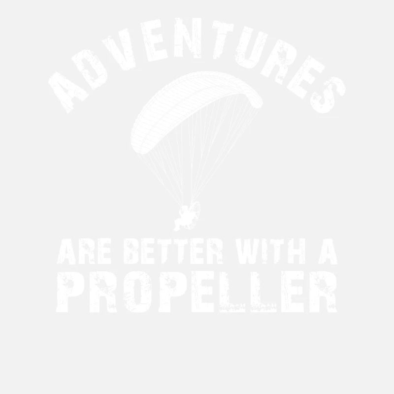 Abenteuer sind besser mit einem Propeller