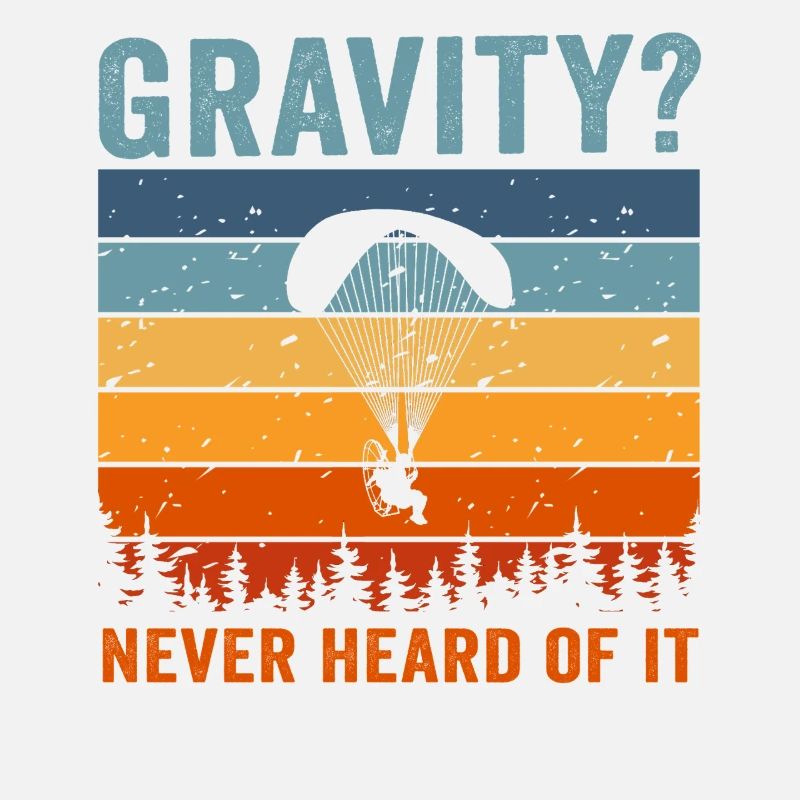 Lustiges Paramotor Gravitations-Meme